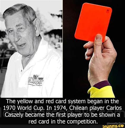 Some Interesting World Cup Facts From History The Yellow And Red Card