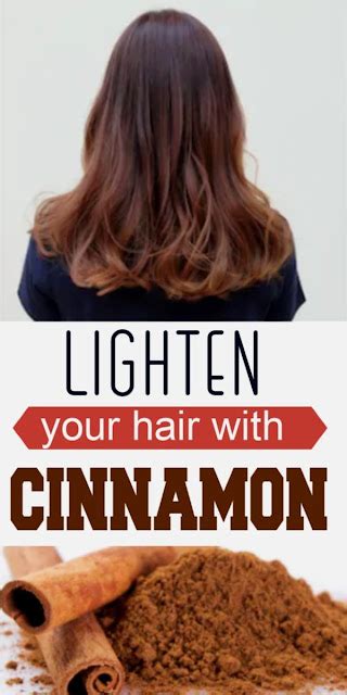 How To Use Cinnamon To Lighten Your Hair Wellness Magazine