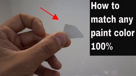 How To Match Paint Color 100 The Easy Way Youtube