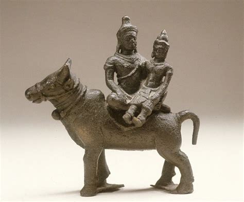 Cambodian Shiva And Uma On The Bull Nandi Art Asian Art Ancient Art
