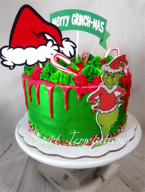 Grinch Cake Grinch Cake Grinch Christmas Decorations Christmas