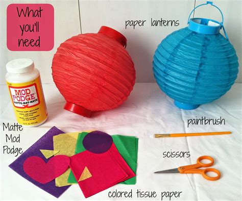 Cut out along the solid lines, and you should have something that looks like this. Make Your Own Paper Lanterns - Art Interior Designs Ideas