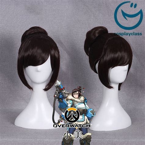 Overwatch Ow Mei Ling Zhou Cosplay Wig Cosplayclass