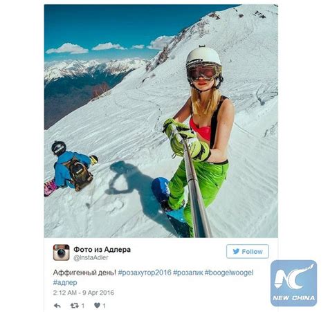 Coolest Skiing 1000 Russians Set Bikini Skiing Wrcord Going Down