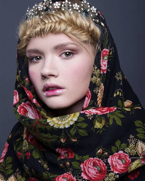 folk fashion head scarf russia scarves hijab faces reference beautiful luxury