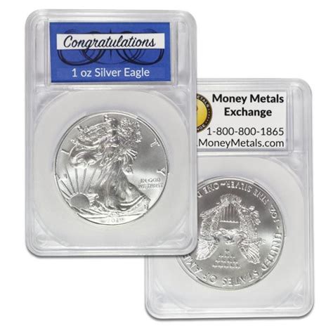 Get American Silver Eagle Coins In Congratulations Capsule Money