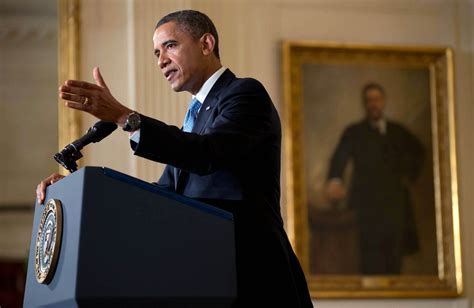 President Obama Holds The Final Press Conference Of His First Term