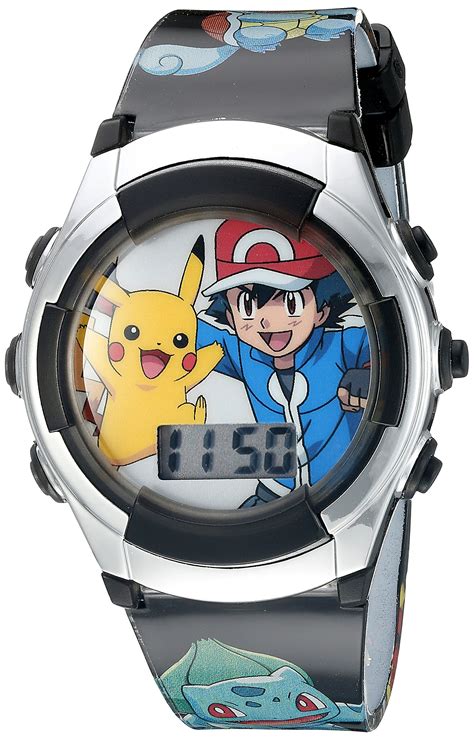 Pokémon Kids Watch With Flashing Led Lights Kids Digital Watch With