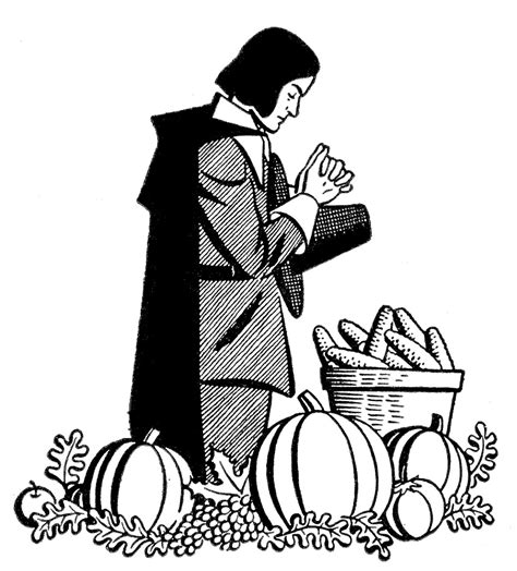 30 Free Printable Thanksgiving Pilgrims Coloring Pages Clip Art Library