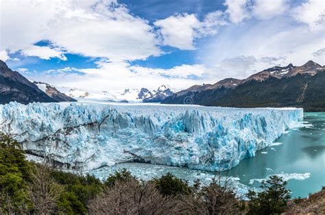Perito Moreno Glacier At Los Glaciares National Park In Patagonia El