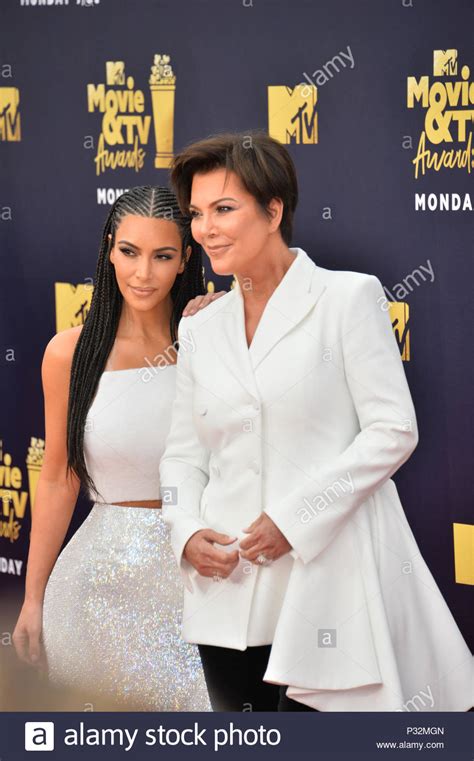 Kim Kardashian Mtv Awards 2018 Hi Res Stock Photography And Images Alamy