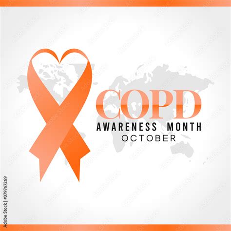 Vector Graphic Of COPD Awareness Month Good For COPD Awareness Month