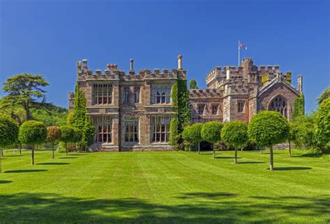 Hampton Court Castle Herefordshire England Stock Image Image Of