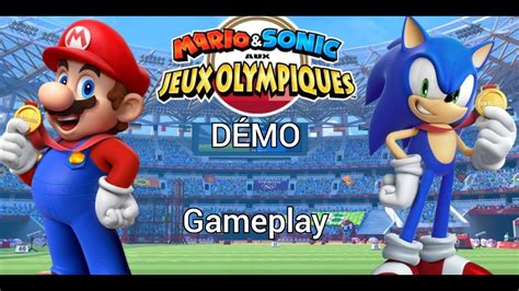 Mario et Sonic aux jeux olympiques de Tokyo 2020 démo [FR] - Gameplay
