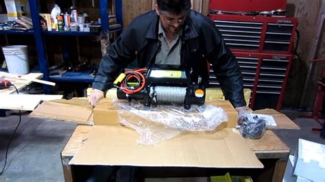 Champion 10000 Pound Winch Unboxing Youtube