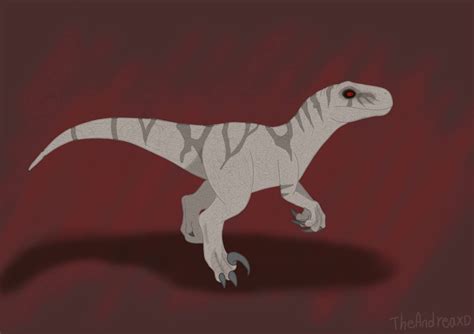 Jurassic World Dominion Atrociraptor Ghost By Theandreaxd On Deviantart