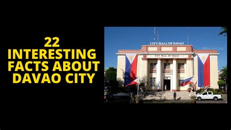 22 Interesting Facts About Davao City Youtube