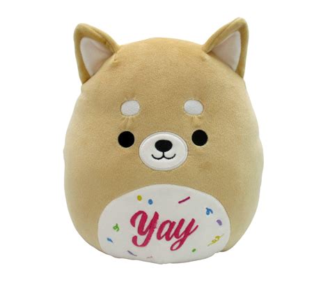 Squishmallows Official Kellytoys Plush 10 Inch Angie The Shiba Inu Yay
