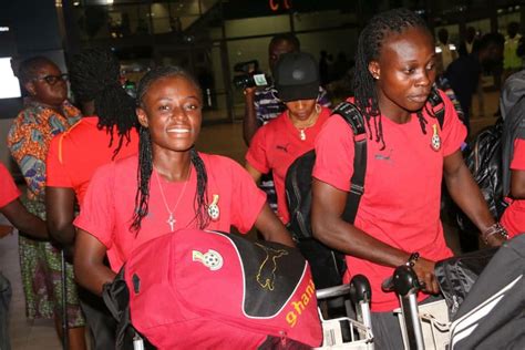 Black Queens In Zambia For Pre Awcon Friendly Match Ghana Football