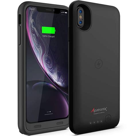 Charger Case For Iphone Xr 3500mah Qi Wireless Charging Battery
