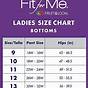 Fruit Of The Loom Panty Size Chart