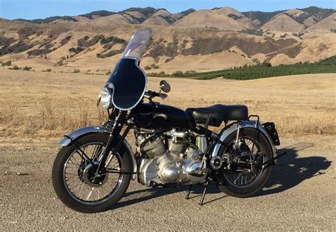 50 Years Owned 1951 Vincent Rapide Series C For Sale On Bat Auctions