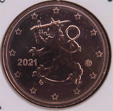 Finland Euro Coins Unc 2021 Value Mintage And Images At Euro Coinstv