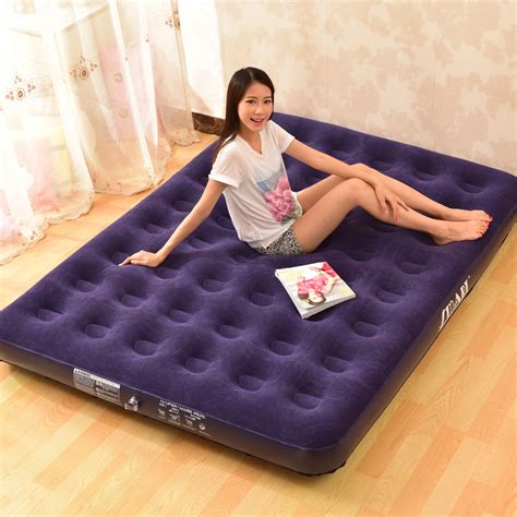 People interested in foam camping mattress walmart also searched for. Inflatable Air Mattress with Pump - Comfort Blow Up Airbed ...