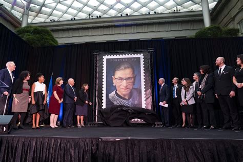 Ruth Bader Ginsburg Is Face Of New Usps Forever Stamp In Celebration Of