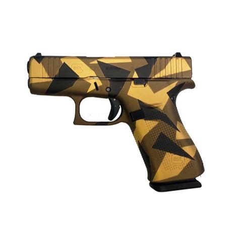 Glock 43x Fxd Splinter Camo 9mm