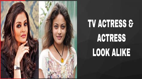 Tv And Bollywood Look Alike Actress Youtube