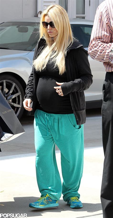 Pregnant Jessica Simpson In Beverly Hills 2013 Photos Popsugar