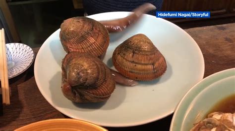 Live Clams Move Around On Diners Plate In Japan Abc7 San Francisco