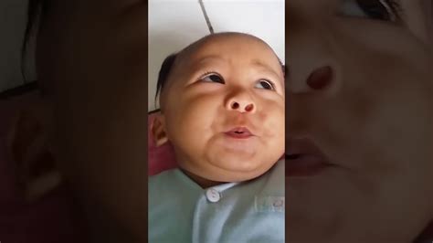 Lucunya Bayi Airlangga Belajar Ngomong Youtube