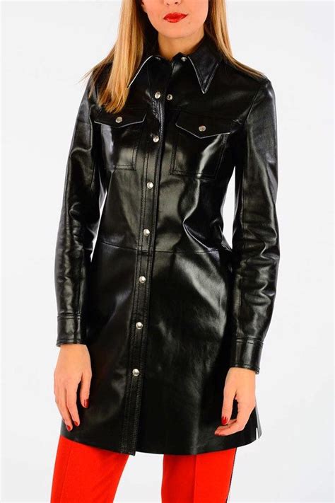 From cropped leather leggings to leather pants and trousers, see how bloggers and celebrities wear leather pants and shop the looks. Leather Shirt Dress - Faux Leather, Real Leather, PVC ...