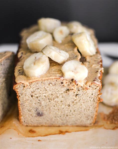 ½ cup water at room temp. Desserts With Benefits Healthy Banana Bread (refined sugar free, high protein, high fiber ...