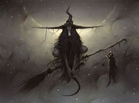 Witch2 Bogdan Rezunenko Fantasy Witch Dark Fantasy Art Witch Art