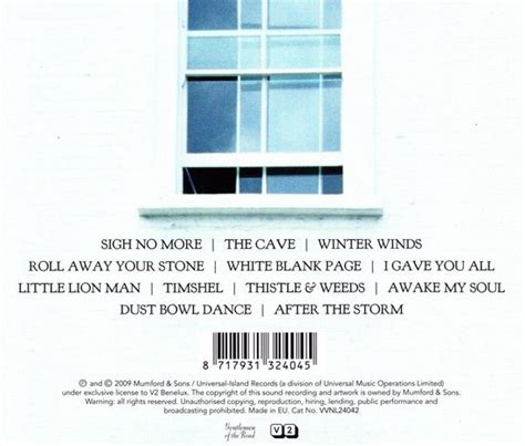 Sigh No More Mumford And Sons Cd Album Muziek