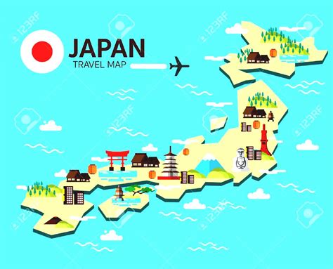 Japan Map Clipart Japanese Map Symbol Orchard PNG SVG Clip Art For