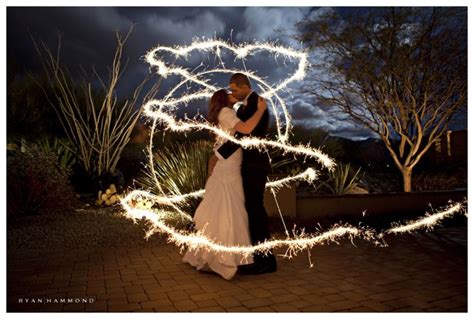 Sparklers And A Long Exposure Shot Wedding Sparklers Wedding