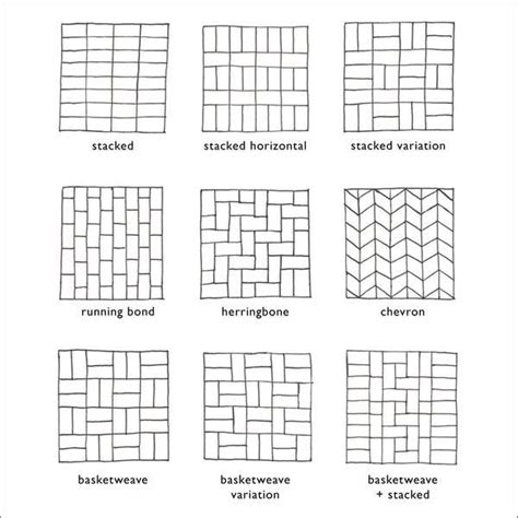 Brick Pattern Floor Tile Kasha Davison