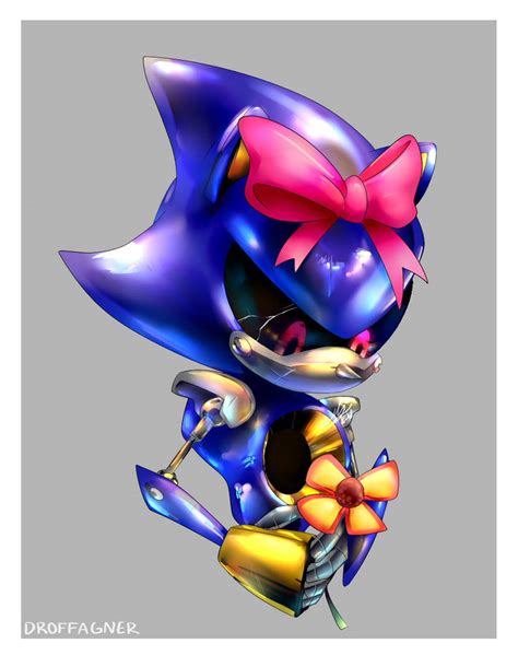 Christmas Metal Sonic By Kingofhighlands On Deviantart
