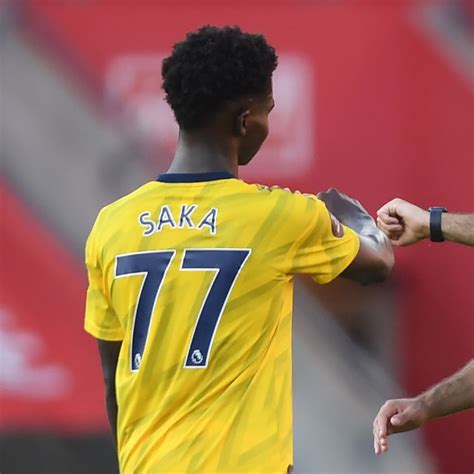 Saka Jersey Bukayo Saka Breaks Silence After New Arsenal Shirt Number