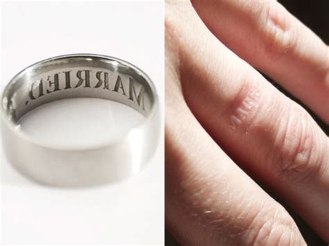 Will An Im Married Imprint Wedding Ring Discourage Cheating