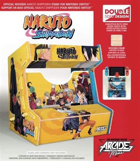 Arcade Mini Naruto Shippuden Pour Nintendo Switch Jeux Vidéo Achat