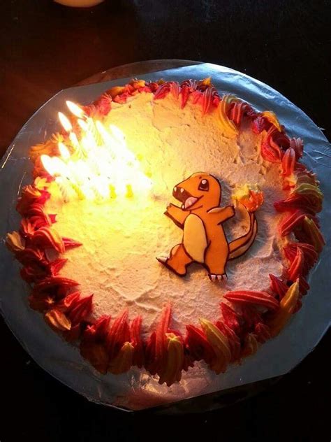 Cake Cookies Pokemon Birthday Cake Birthday Cake Kids Charmander Cake