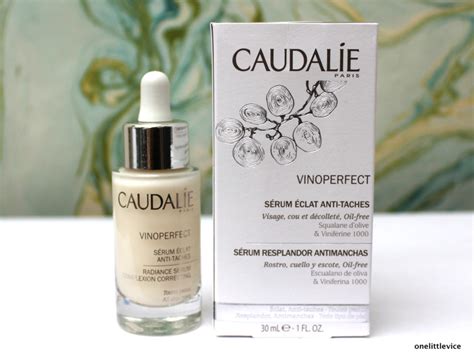 This lightweight, milky serum reduces the appearance of dark spots, acne marks, scars and other damage. Caudalie Vinoperfect Radiance Serum and Radiance Tinted ...