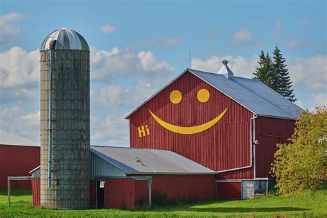 Happy Barn Photograph By Paul Freidlund