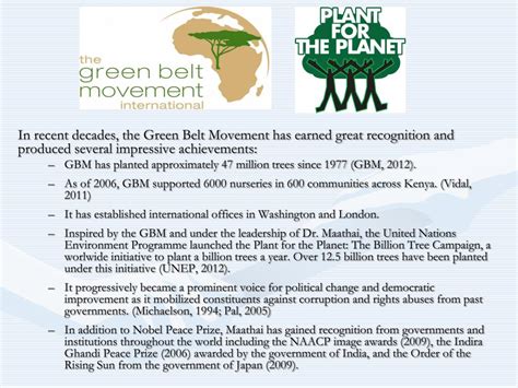 ppt the green belt movement powerpoint presentation free download id 3777890