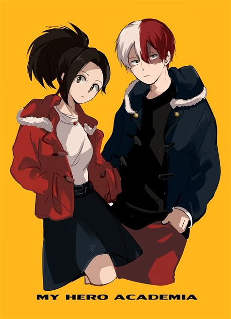 Winez On Momo And Todoroki In 2020 Todoroki X Momo Hd電話の壁紙 Pxfuel